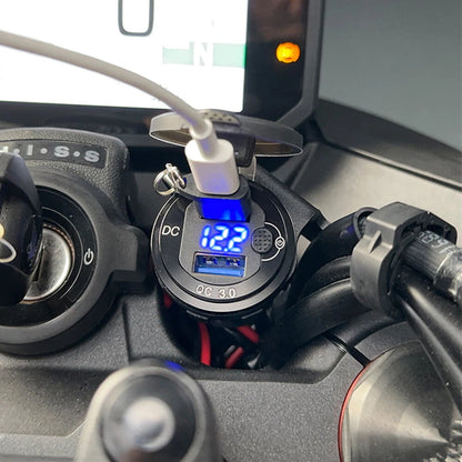 QC3.0 USB Power Connector Socket for Honda CB750 Hornet (2023–2024)