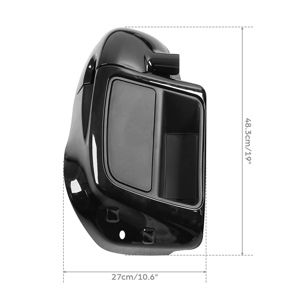 Lower Vented Fairings Glove Box for Harley Electra Glide (2014–2024)