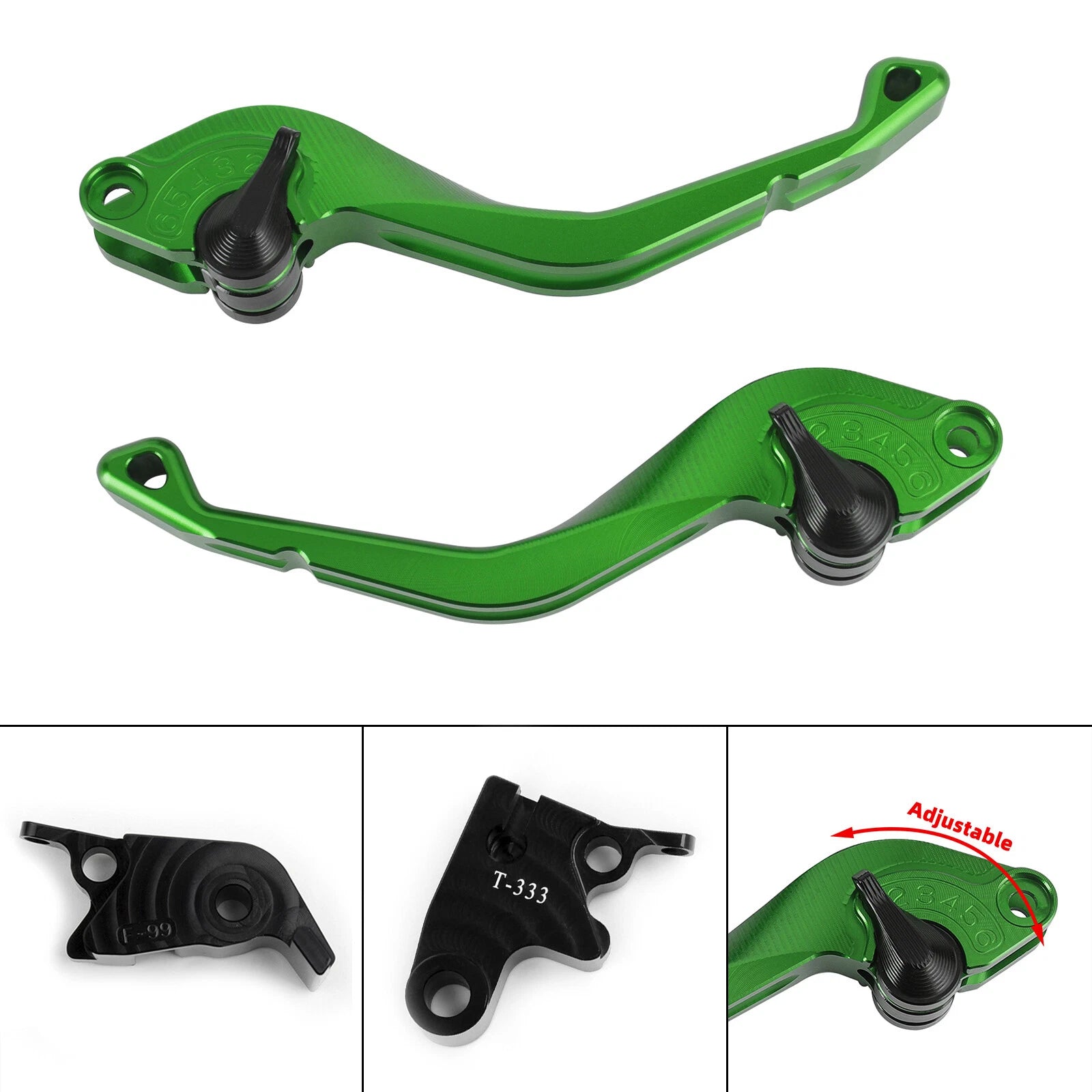 CNC Short Clutch Brake Lever for Daytona 675R Speed Triple R (T9)