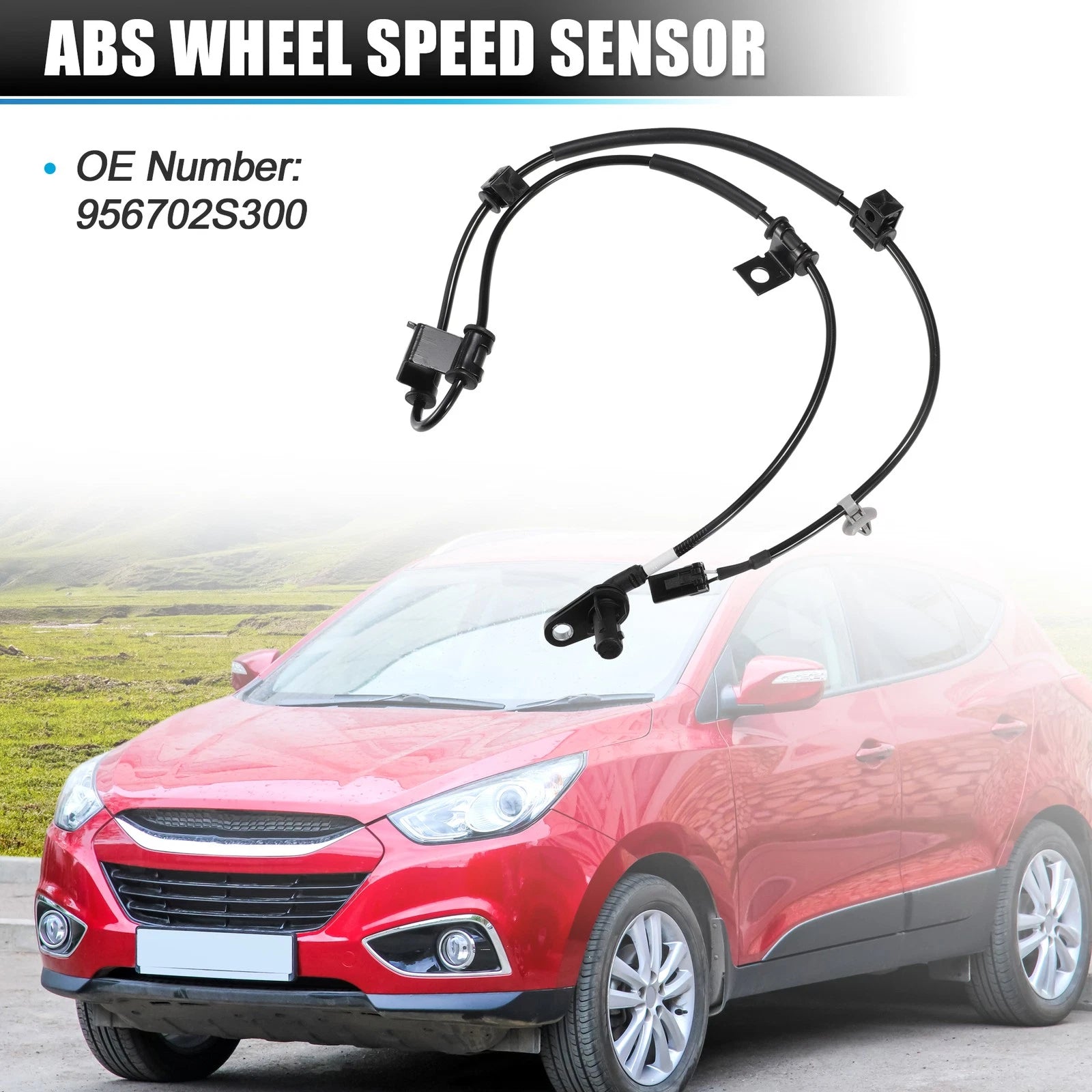 Front Left ABS Wheel Speed Sensor Replacement for Hyundai Ix35 2009–2024