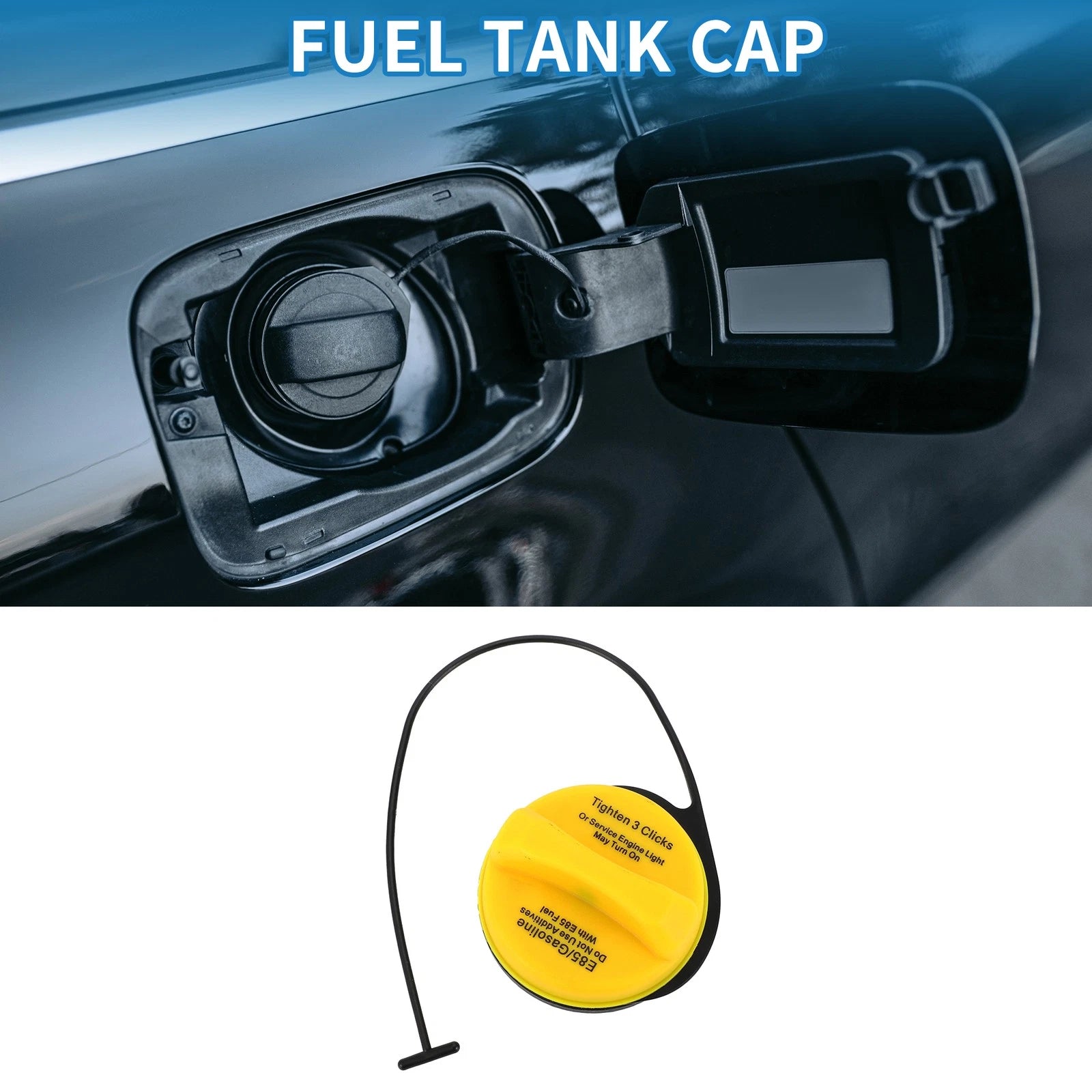 Gas Fuel Cap Replacement for GMC Sierra 1500 (2014–2018)
