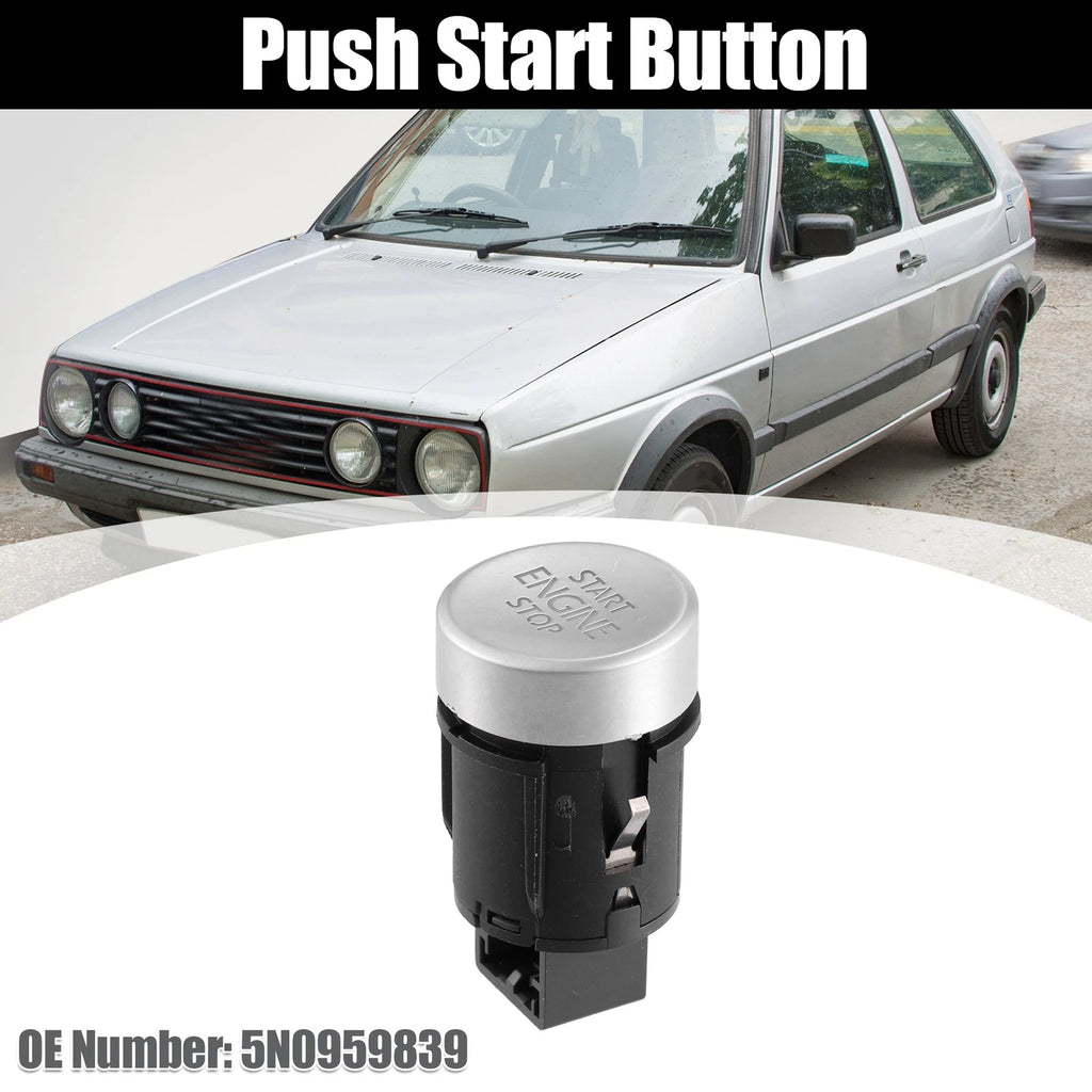 Push Start Stop Button Cover OEM Fit for Volkswagen Tiguan (2009–2016)