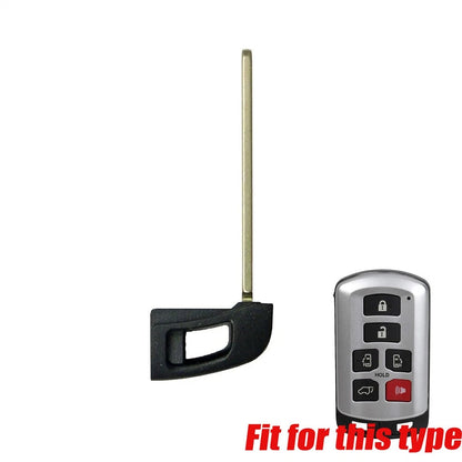 Uncut Remote Emergency Insert Key Replacement for Toyota Sienna (69515-08020)