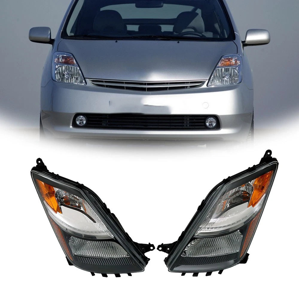 Headlight Assembly Pair for Toyota Prius (2006–2009) - Left + Right