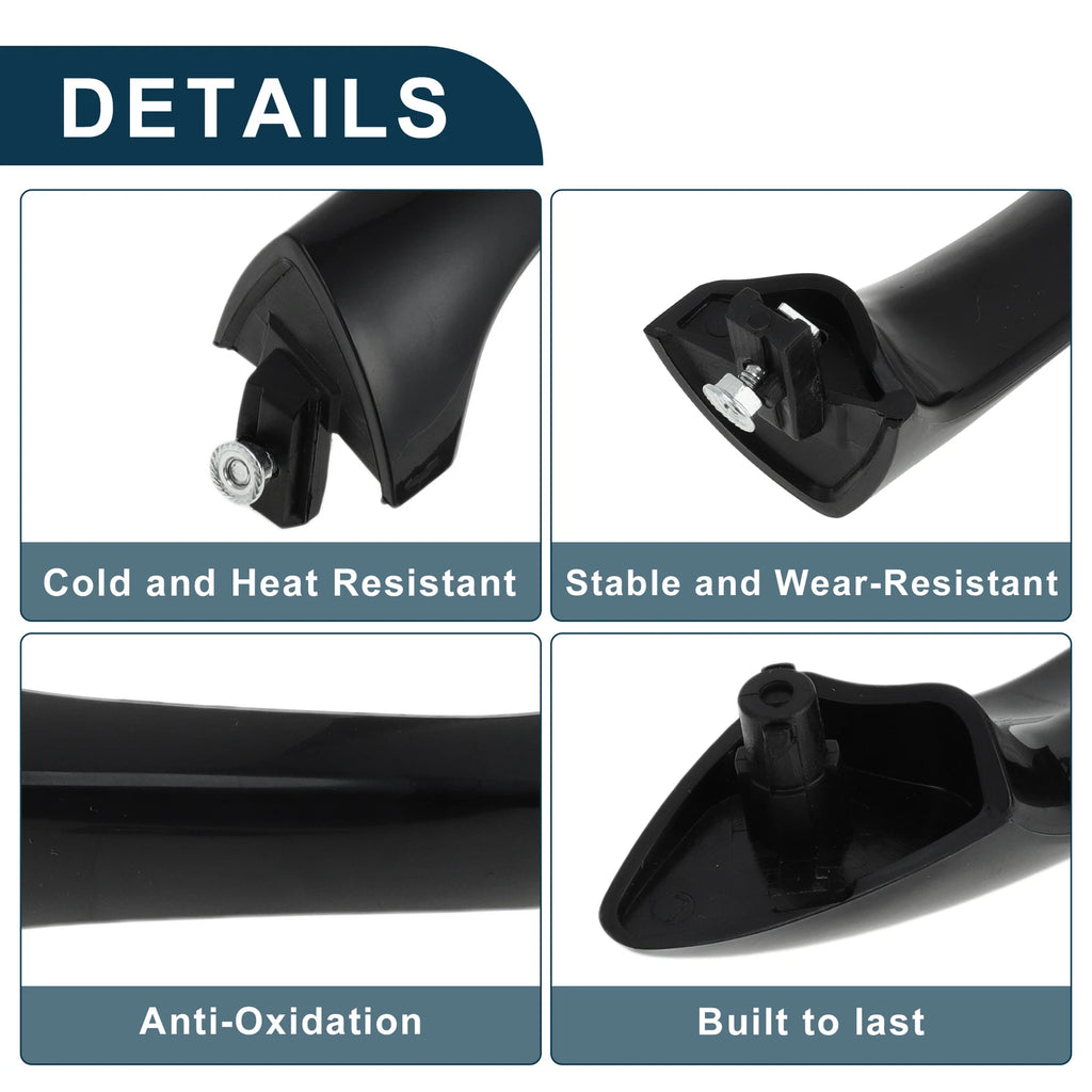 Front Left Exterior Door Handle for BMW X5 E53 (2000–2006) No. 51218257737 Black
