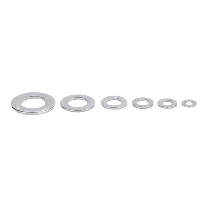 105PCS Stainless Steel Flat Washers for Furniture and Projects