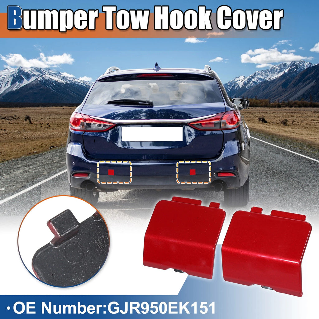 Rear Tow Hook Cover Replacement for Mazda 6 (2013–2019)