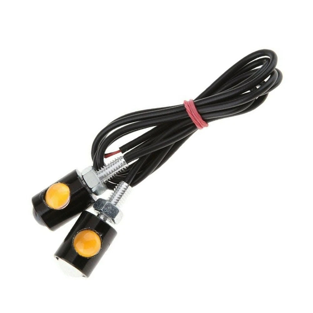 2X LED Rear Tail Turn Signal Indicator Light Set for Motorcycle
