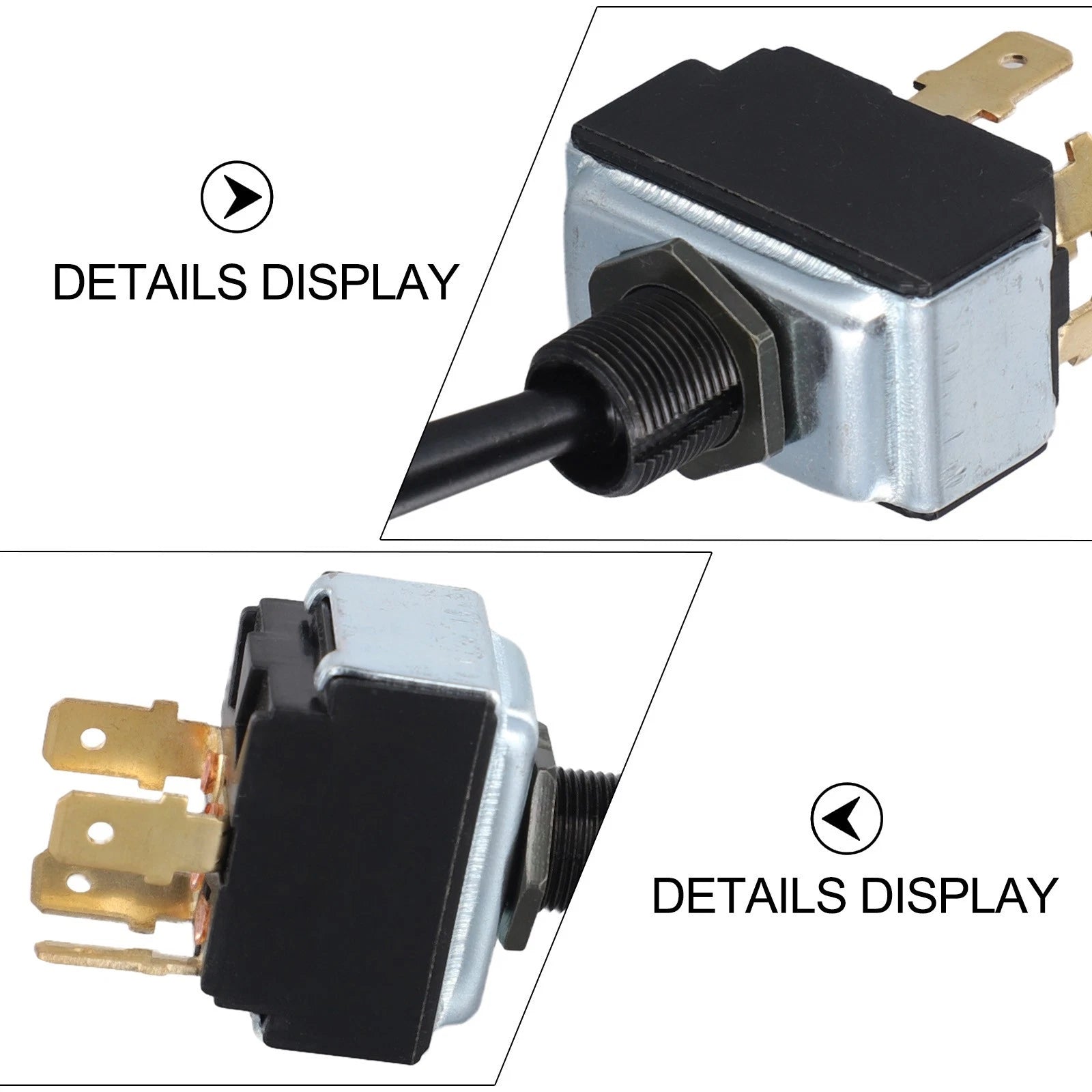 Plastic Headlight Switch for Peterbilt (1606657, 577.75611, 8956K996)