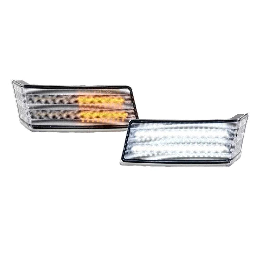Dynamic LED Turn Signal Foot Step Lights for Freightliner Cascadia (2018–2025)