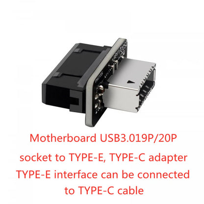 19/20P Type E Adapter Connector for USB 3.0/3.1 Motherboard