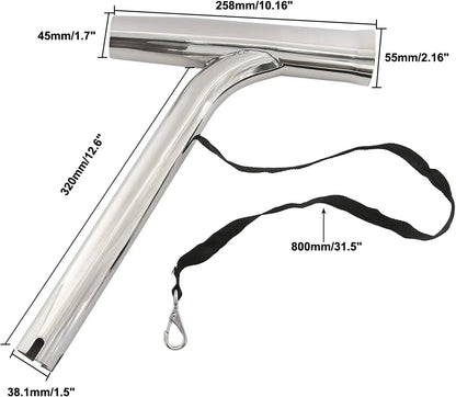 2X Stainless Outrigger Rod Holder for Fishing Rods