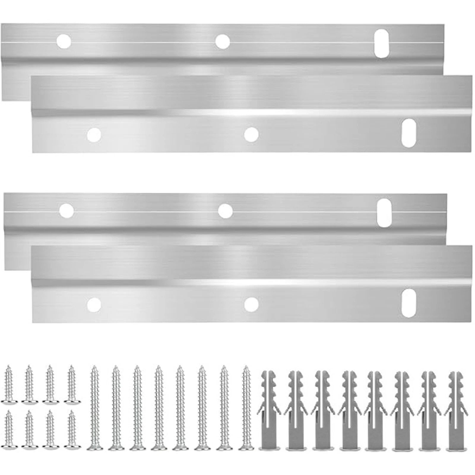 Set of 4 Plywood Frames for Picture Hanging Solution