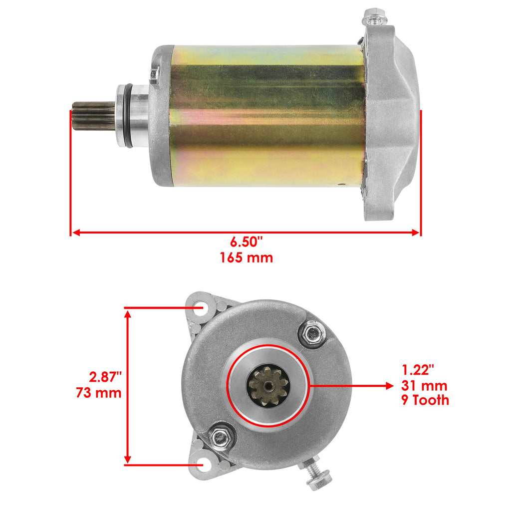 Starter Replacement for Suzuki TU250X TU250 (2009–2019)